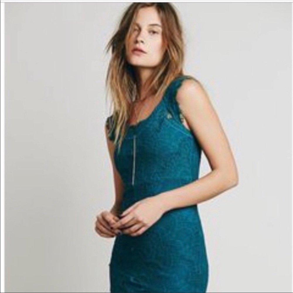 NWT Free People Intimately | Free Peek-a-boo lace dress | Small